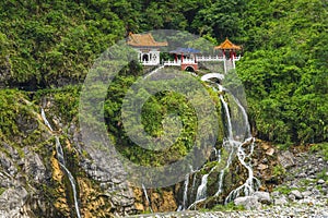 Scenery of Taroko at Eternal Spring Shrine in Hualien