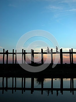 Scenery of Ubein Bridge