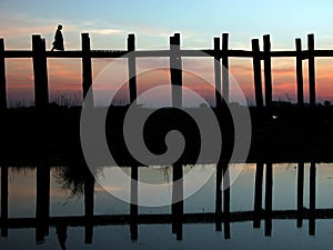 Scenery of Ubein Bridge