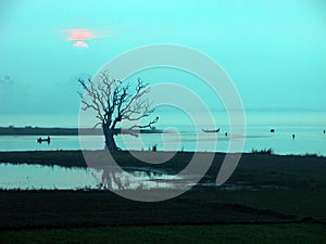 Scenery of Ubein Bridge