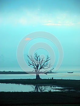 Scenery of Ubein Bridge