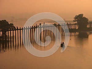 Scenery of Ubein Bridge