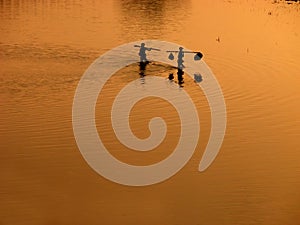 Scenery of Ubein Bridge