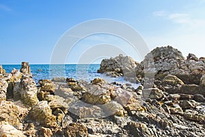 Scenery from Viewpoint of Chao Lao beach named Lan Hin Krong