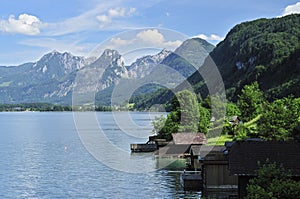 Scenery at Wolfgangsee