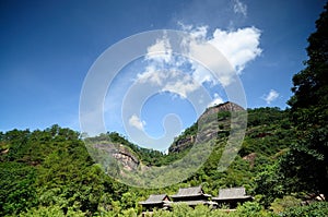 The scenery of Wuyishan