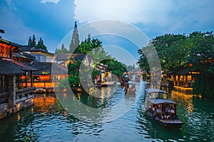 Scenery of wuzhen in zhejiang, china