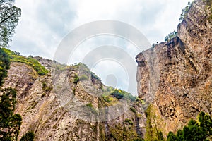 Scenery of Yandang Mountain National Geopark, Wenzhou city, Zhejiang Province, China