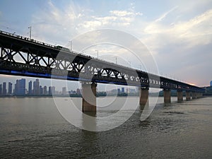Scenery of Yangtze river