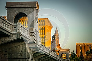 Scenes around spokane washington downtown