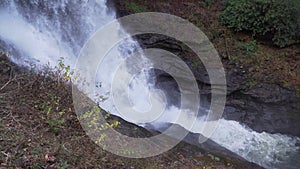 Scenes of the Dry Falls in Nantahala National Forest