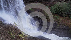 Scenes of the Dry Falls in Nantahala National Forest