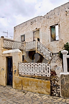 Scenes of Platanos Village in Leros, Greece, Europe