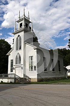 Scenes of Vermont - White Church