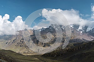 Peruvian Andes Landscape photo