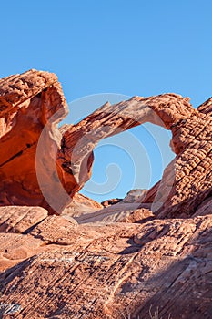 Scenic Arch Rock Valley of Fire