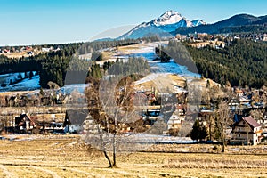 Scenic areas around Zakopane