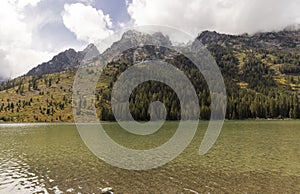 Scenic Autumn Landscape in Grand Teton National Park Wyoming