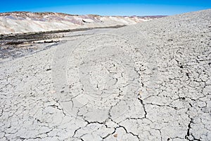 Scenic badlands along state route 24 in Utah, USA