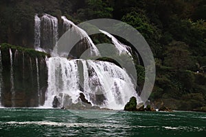 Scenic Ban Gioc Waterfall in Vietnam