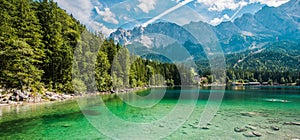 Scenic Bavarian Lake Eibsee