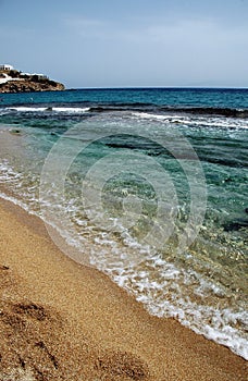 Scenic Beach on Greek Island