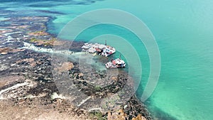 Scenic Beach At Joao Pessoa In Paraiba Brazil.