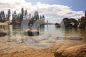 Scenic Beach on Lake Tahoe