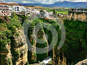 Scenic and Beautiful Ronda, Spain