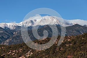 The Scenic Beauty of the Colorado Rocky Mountains - Pikes Peak