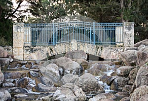 Scenic bridge in Sir James McCusker park