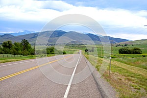 Scenic byway 212 in Montana