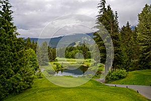 Scenic Canadian Golf Course