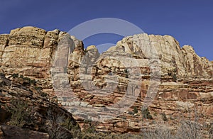 Scenic Capitol Reef National Park Utah Landscape