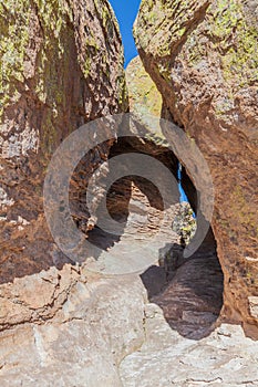 Scenic Chiricahua National Mountent Arizona Landscape