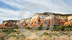 Scenic Cliffs of Abiquiu, New Mexico