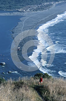 Scenic Coastline from High Overlook