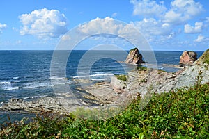 Scenic Corniche Road Hendaye France