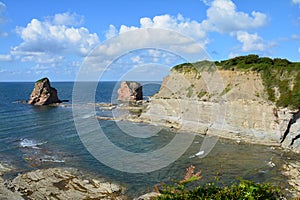 Scenic Corniche Road Hendaye France