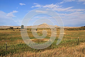 Scenic Crowheart Butte