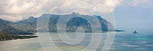 Kualoa Ridge Panorama photo