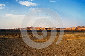 Scenic desert landscape