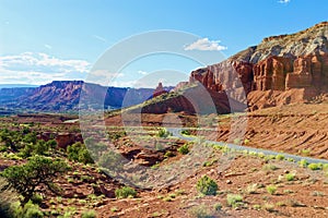 Scenic Drive through Capitol Reef National Park