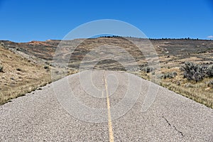 Scenic Drive through Fossil Butte National Monument photo