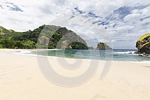 White sand Koka beach photo