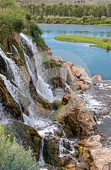 Scenic Fall Creek Falls Idaho