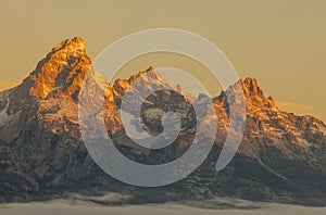 Scenic Fall Landscape in Grand Teton National Park