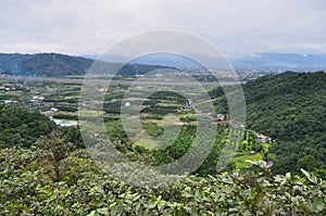 Scenic farming area at Yilan