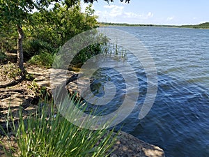 Scenic Fishing Spot - Lake Mineral Wells Texas