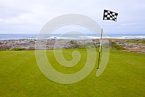 Scenic Golf Green with Ocean Views